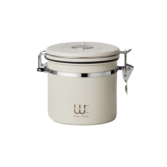 Coffee Storage Container: 250g White