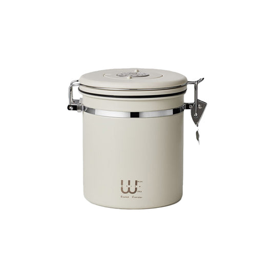 Coffee Storage Container: 500g White