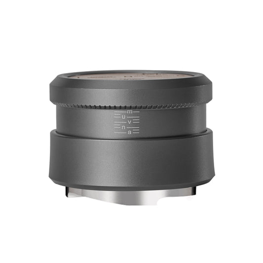 Solid Wood Gravity Coffee Distributor: 53mm Grey - Three Paddles